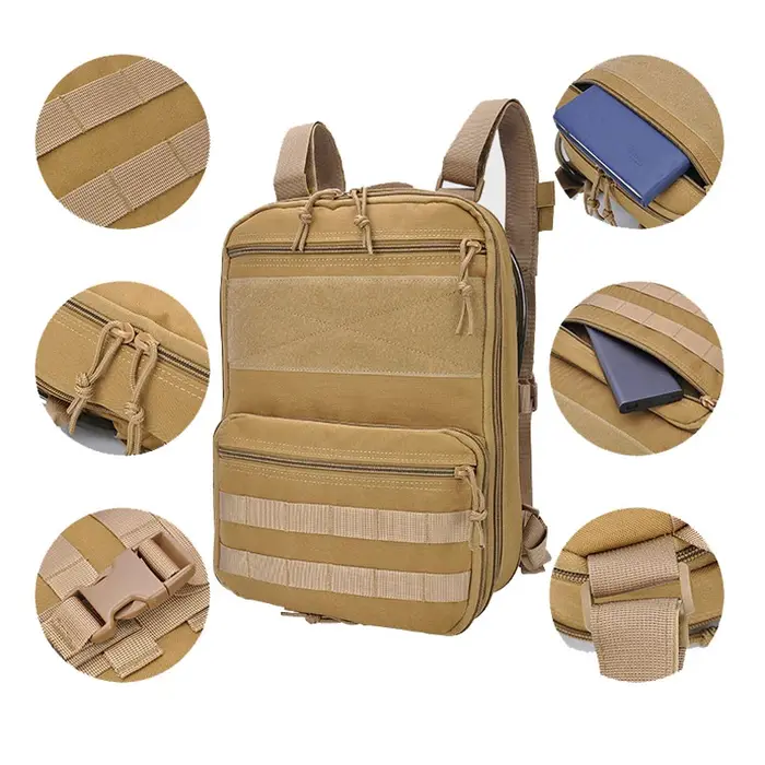 Flatpack D3 sac à dos tactique Molle Airsoft sac à dos chasse en plein air polyvalent gilet d'assaut sac accessoires