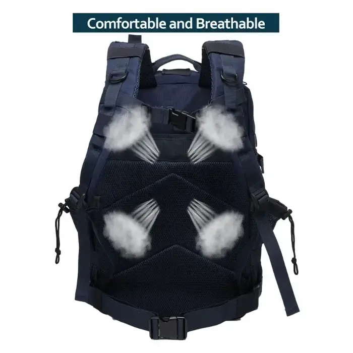 25L/50L sac à dos tactique sac chasse MOLLE sac à dos GYM pour hommes randonnée en plein air voyage sac à dos sorcière 2 porte-bouteilles