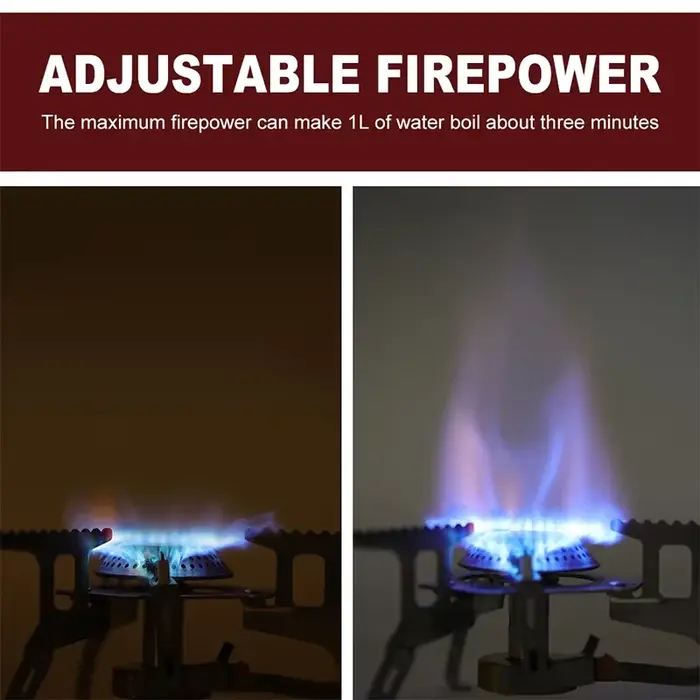 Réchaud à gaz portable à 3 brûleurs