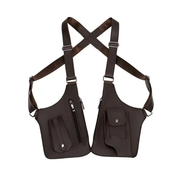Sac tactique double épaule et bandoulière antivol dissimulé