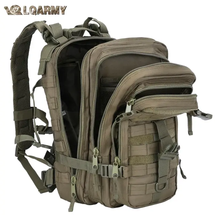 LQARMY 35L sac à dos tactique Molle sac à dos d'assaut hommes femmes sacs à dos voyage Camping Mochi