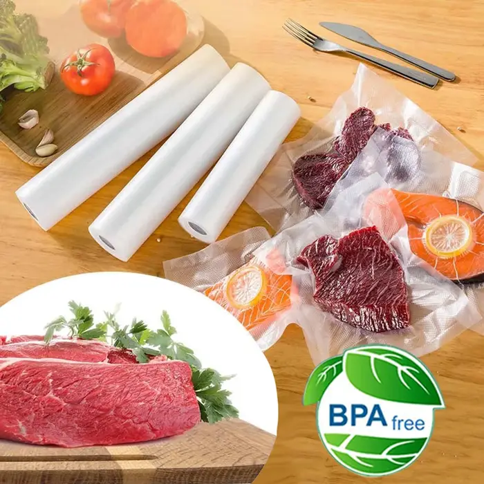 Sacs de scellage sous vide rouleaux
