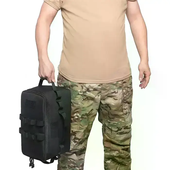 Sac de camping spacieux et léger ; Sac à main portable idéal pour les pique-niques en plein air et le rangement des ustensiles de cuisine et des outils
