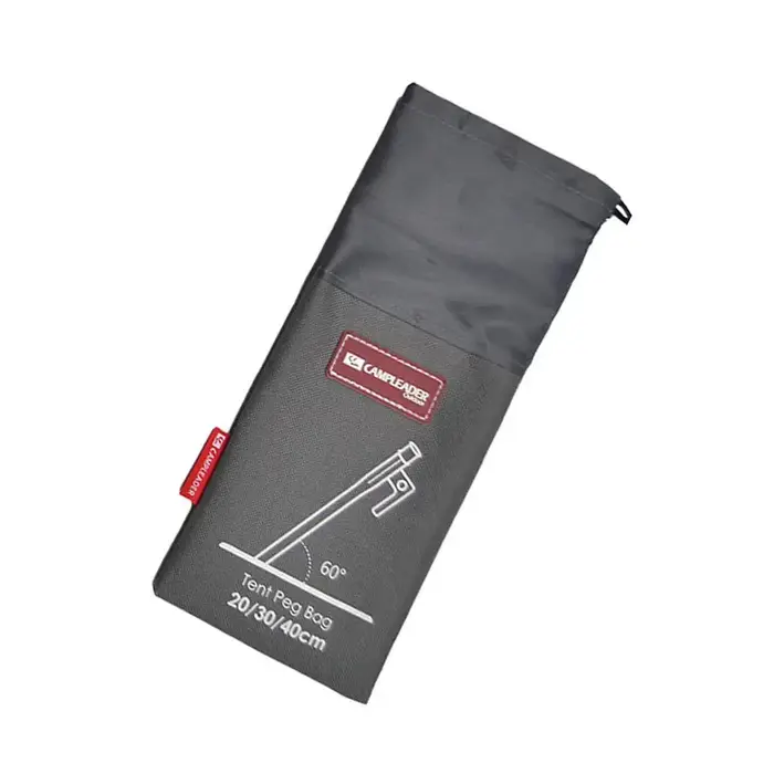 Sac de rangement pour clous de sol, sac de rangement pour piquets de tente de camping en plein air, 