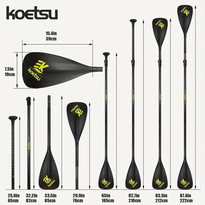KOETSU – palette semi-carbone multifonctionnelle à double tête, simple tête, double usage, texturée 