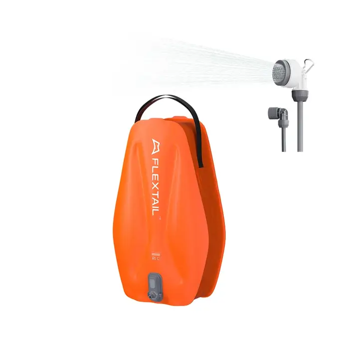 FLEXTAIL TINY SHOWER BUCKET/SAC - Réservoir d'eau extérieur 20L avec pompe intégrée