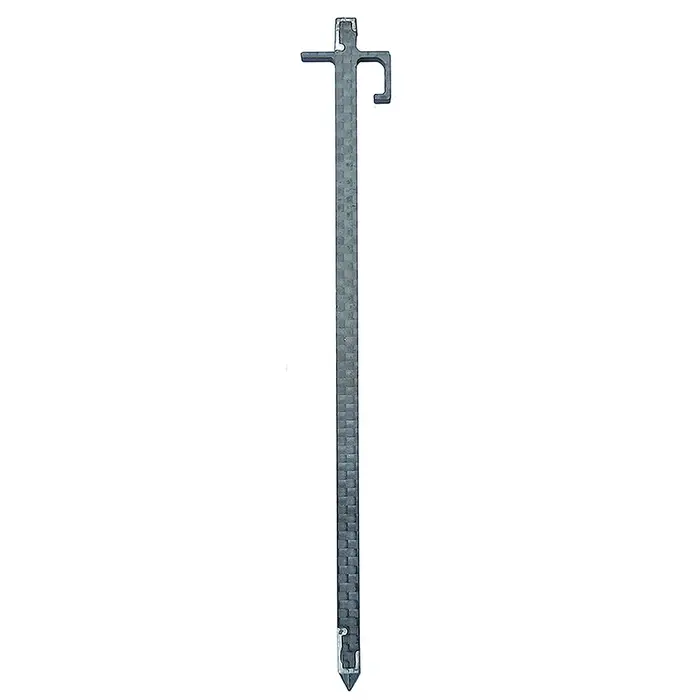 Nouvelle invention : Piquet de tente ultraléger en fibre de carbone et alliage de titane, 5,9 pouces