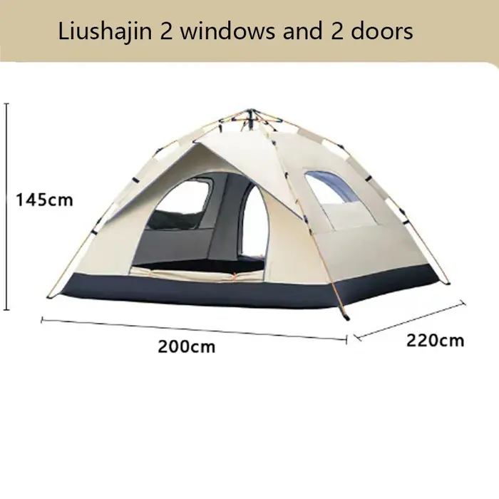 Tente de camping automatique à montage rapide