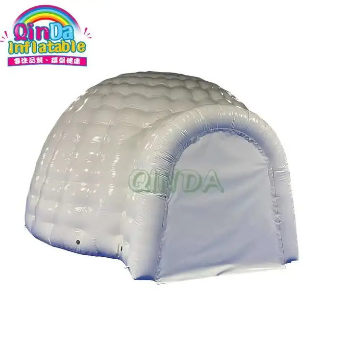 Grande tente gonflable imperméable de dôme d'air de construction