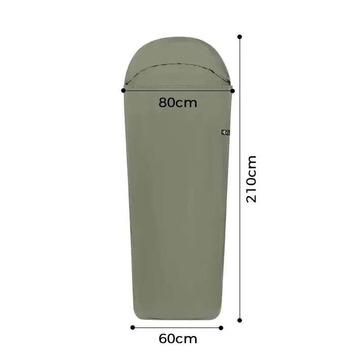 Natureifa-Sac de couchage léger et portable avec doublure, camping, randonnée, voyage en plein air,