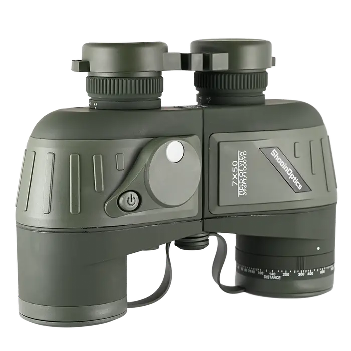 SHOOINOPTICS jumelles 7X50 boussole nautique FMC azote flottant imperméable pour la chasse observation des oiseaux NAVIG
