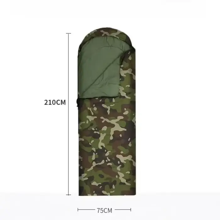 1PC adulte sac de couchage en plein air hiver Protection contre le froid Camping d'urgence voyage alpinisme