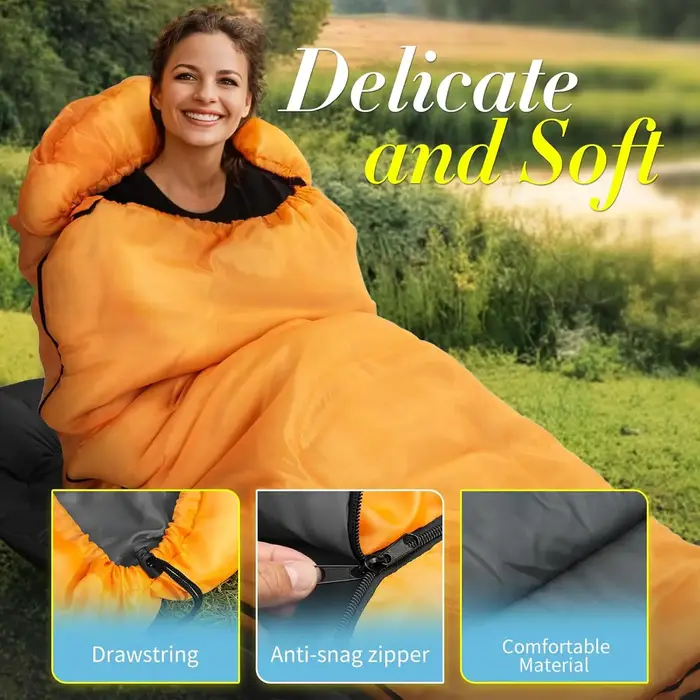 Sac de couchage de camping ultraléger 4 saisons