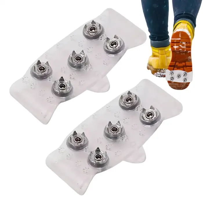 Chaussures à crampons avec 5 crampons en acier