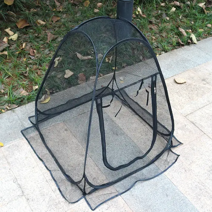 Tente d'extérieur portable avec maille respirante