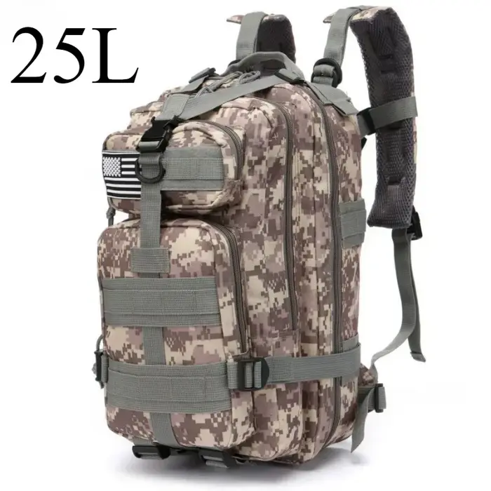 25L/50L sac à dos tactique Molle sac sacs de plein air sac à dos pour randonnée Camping Trekking chasse pêche