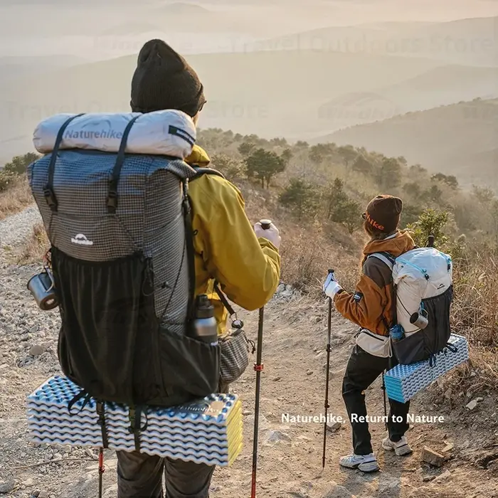 Naturehike Rock 2.0 Sac À Dos pour Randonnée En Plein Air Voyage Sport 30L 45L 60L Loisirs Alpinisme Escalade Sac Léger