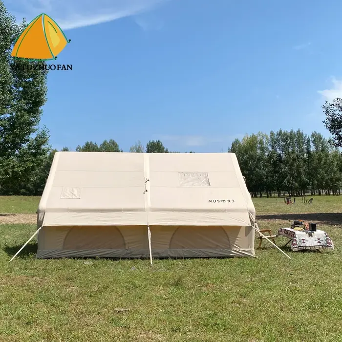 Tente de camping portable - Tente gonflable d'extérieur