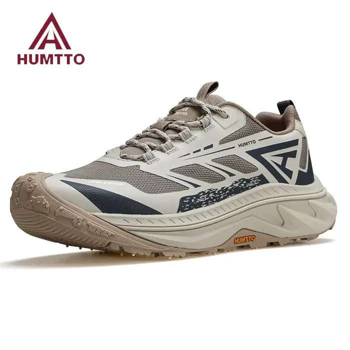 HUMTTO Sports Trail chaussures de course pour hommes concepteur Tenis homme baskets décontractées respirant léger extérieur noir hommes baskets