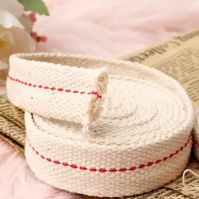 Mèche de lampe en coton tressé de 10M~1M