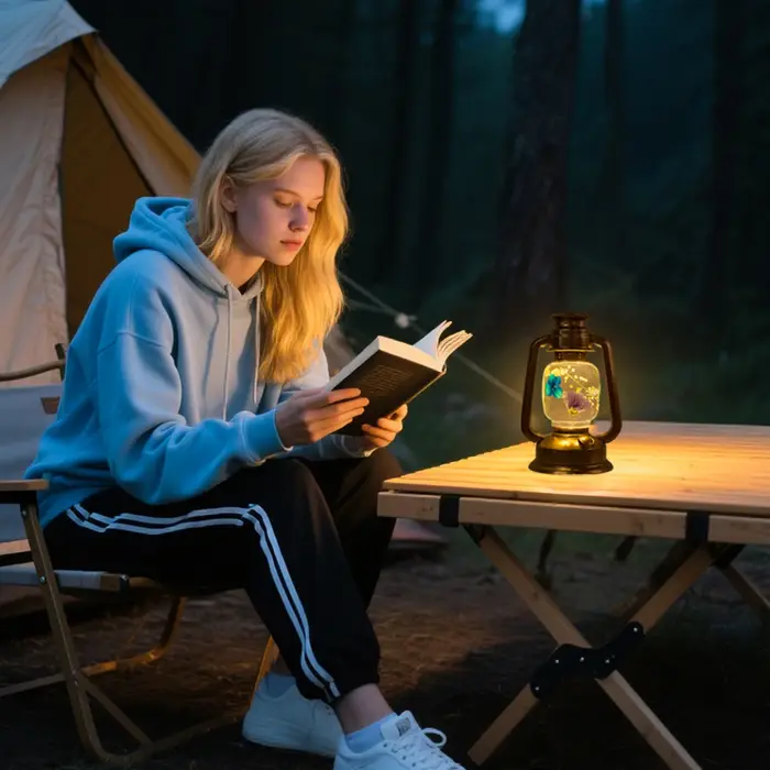 Lampe de Camping en forme de kérosène
