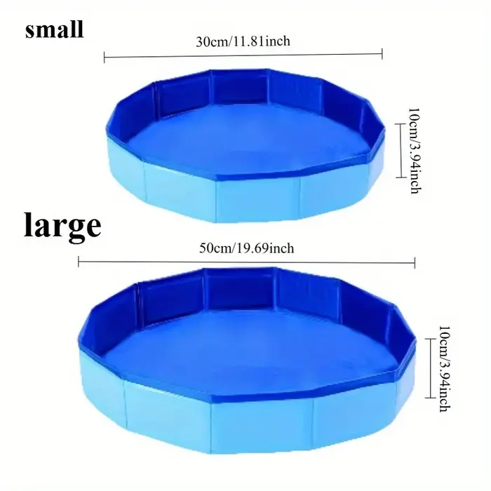 Bain de pieds pliable en PVC portable