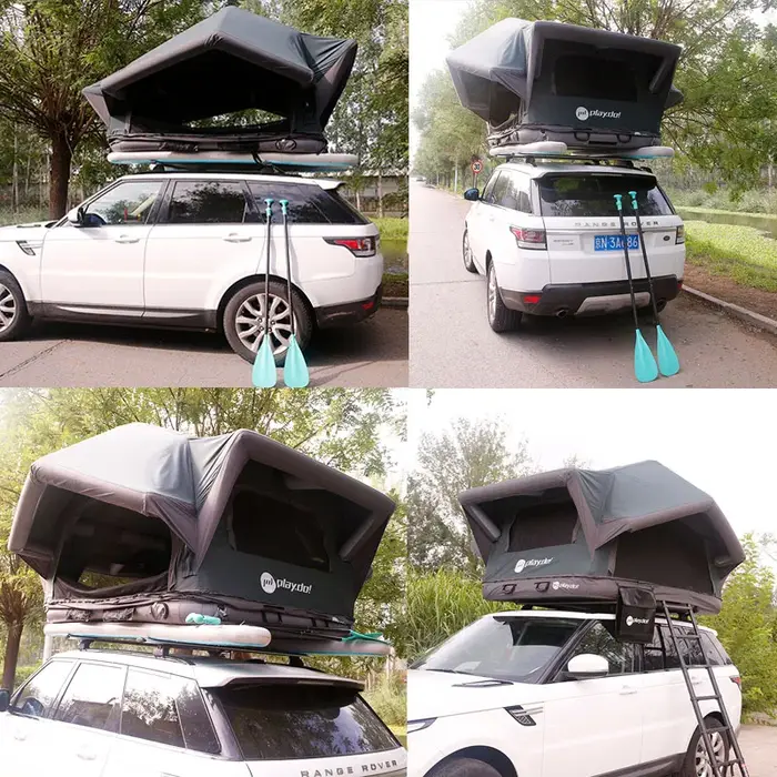 Nouveau produit : Tente de toit de voiture gonflable pour 1