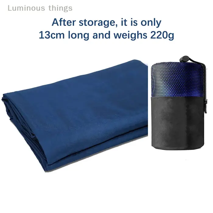 InjSoft-Sac de Couchage avec Poche d'Oreiller