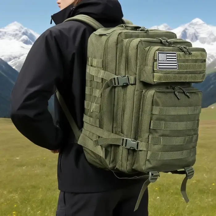 Sac à dos tactique Elite 50L/30L | 3X travail plus fort et sac à dos militaire | Résistant et robuste | Sac MOLLE Bug Out 3 jours