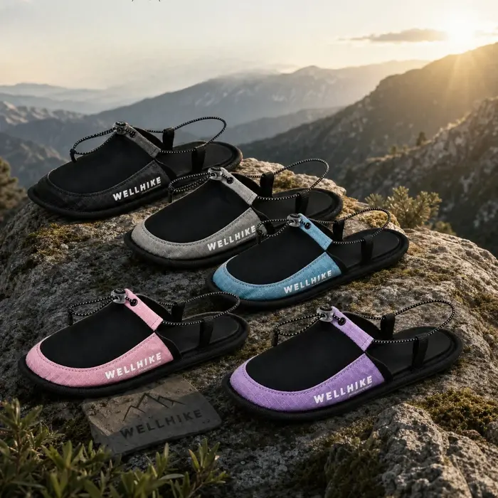 Chaussons de camping pour hommes et femmes, chaussures de camping ultralégères, antidérapantes, chaussures de voyage pratiques, séchage rapide pour le yoga, la randonnée en rivière, le lac et le kayak