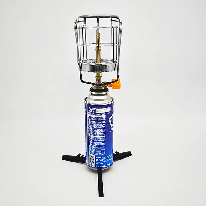 Mini lampe à gaz Camping en plein air lanterne à gaz lumière à gaz
