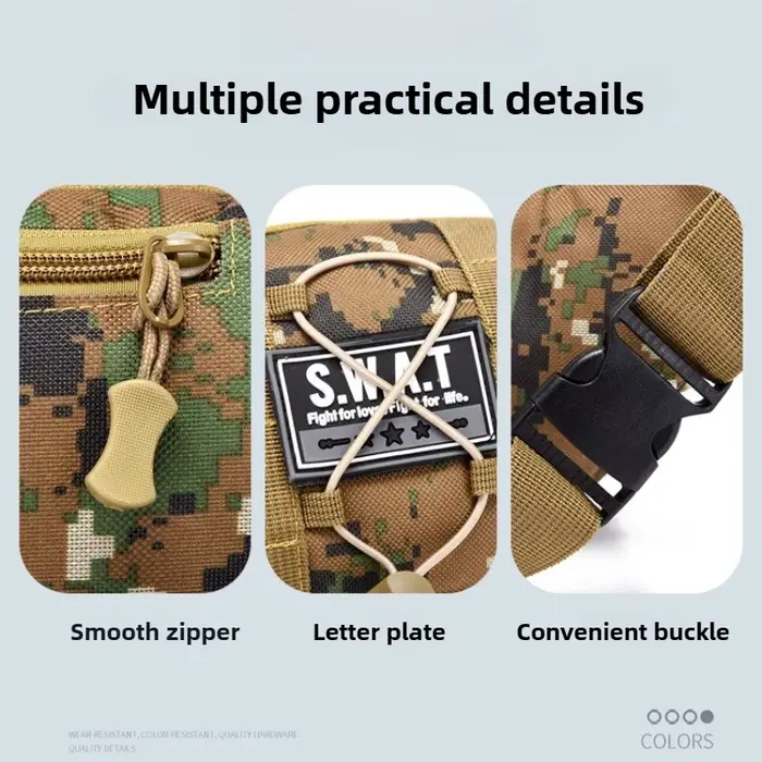 Sac banane d'alpinisme de Camouflage pour hommes et femmes