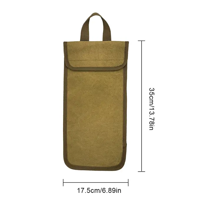 Sac de rangement pour piquets de tente et clous de camping extérieur