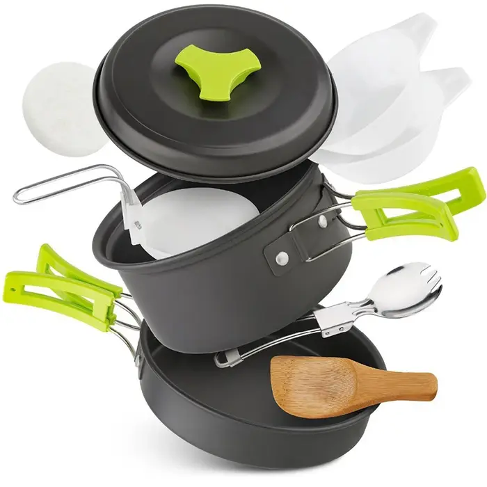 Batterie de cuisine de Camping