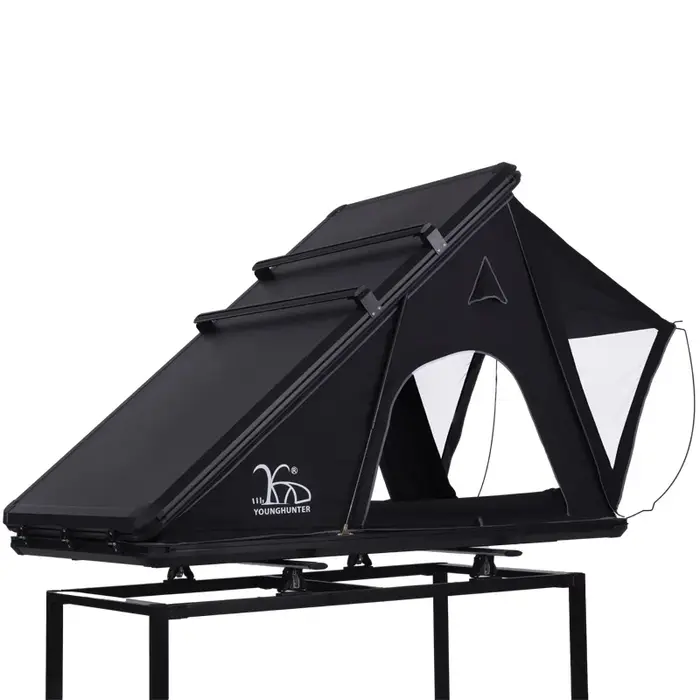 Triangle en aluminium personnalisé aventure en plein air Rtt coque rigide camping-car remorque voitu