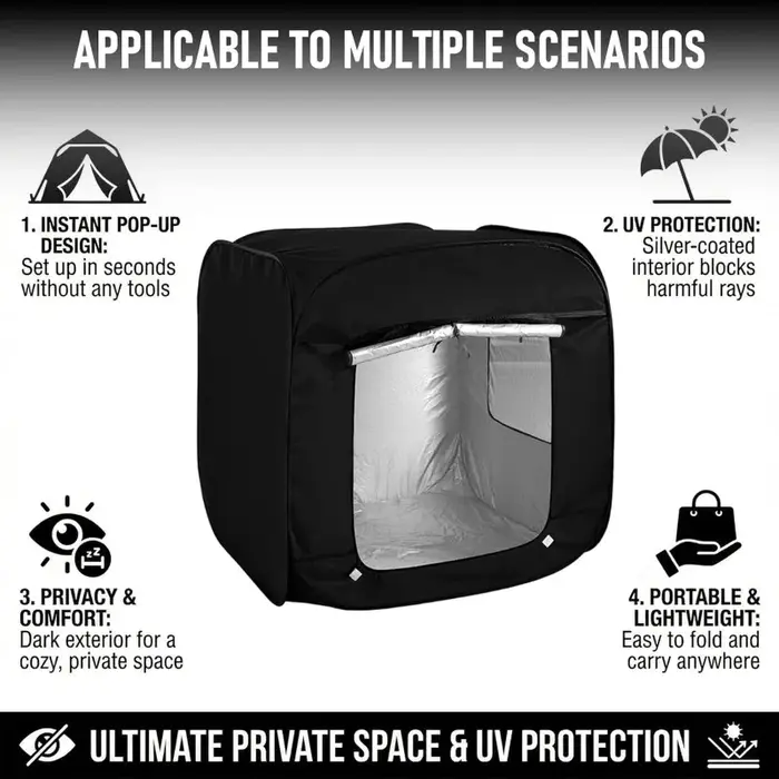 Nouvelle tente pliable multifonctionnelle extra-large pour animaux de compagnie 2026