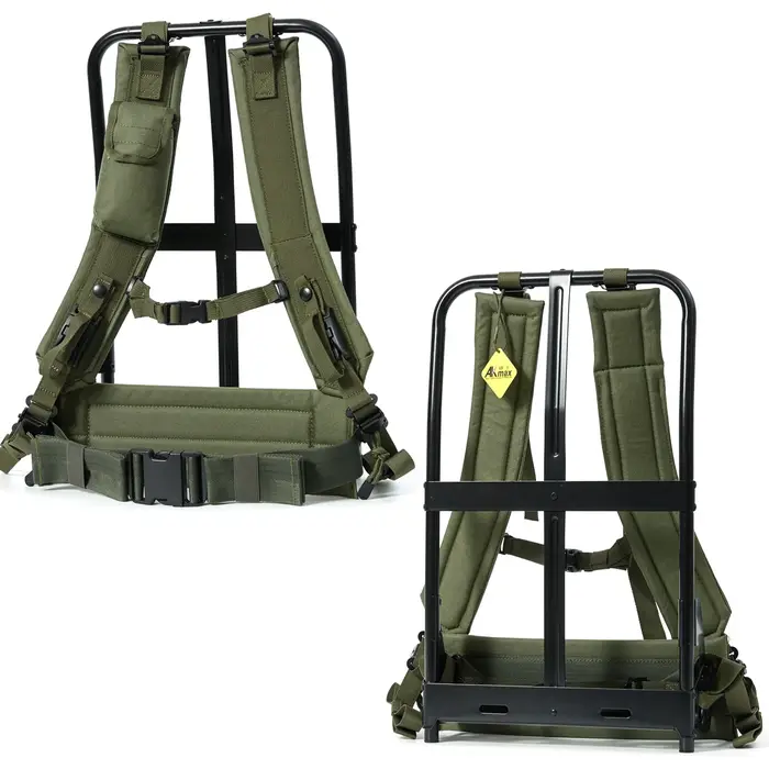 ALICE-Sac à dos militaire avec cadre externe en métal, pack moyen, sac à dos de survie de l'armée, O