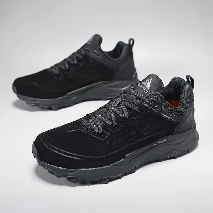 HIKEUP chaussures de randonnée pour hommes Sports de plein air Camping chasse marche chaussure daim 