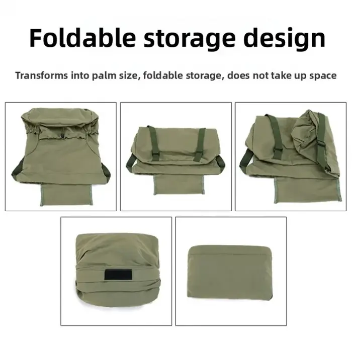 Sac à dos pliable avec cordon de serrage