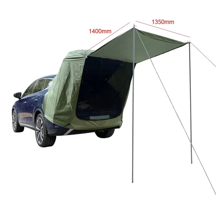 Tente d'extension arrière de voiture pour extérieur