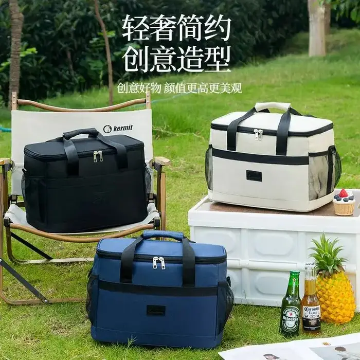 Refroidisseur de pique-nique Bento sac de glace boîte isolée pour le Camping en vente sac