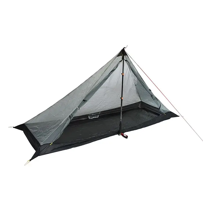 Tente Dakota idale légère, angle de jambe de force, intérieur adapté à la plupart des portes en T, conception de 340g, 3 saisons