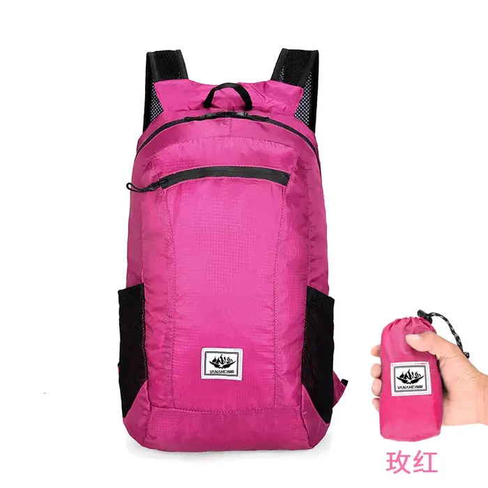 20L Portable pliable sac à dos pliant alpinisme sac ultraléger en plein air escalade cyclisme voyage sac à dos