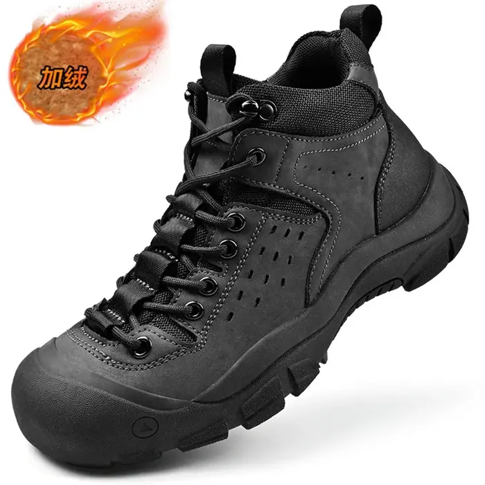 Chaussures de randonnée imperméables d'hiver pour hommes