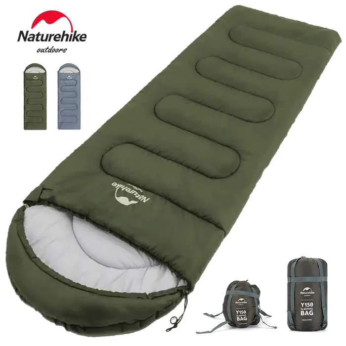 Natureifa-Sac de couchage en coton ultraléger, camping en plein air, maison, loisirs, randonnée, Y15