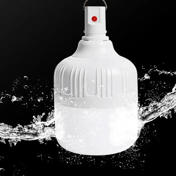 USB Rechargeable Camping lumières lumière LED lanterne Portable ampoule de secours lampe haute puissance tentes