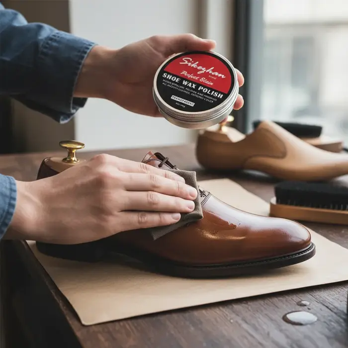 Crème professionnelle de soin du cuir pour chaussures et bottes