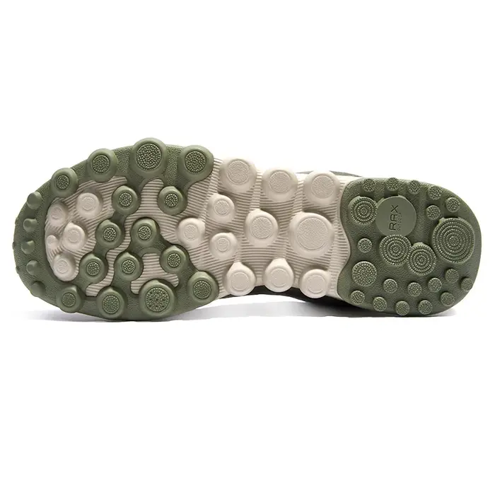 Chaussures de randonnée antidérapantes vert armée pour hommes