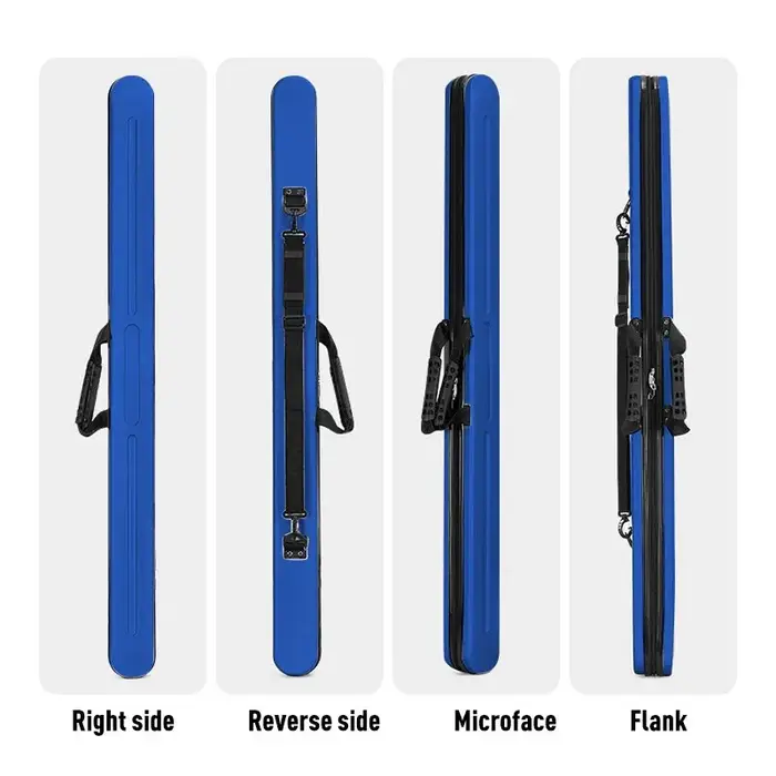 Portable ABS Canne À Pêche Sac De Pêche Auxiliaire Sac 145cm * 9CM * 9CM Dur Cas Rod Couverture De P