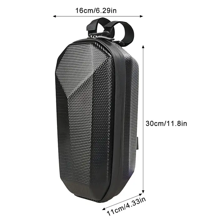 Sac de guidon de vélo, coque rigide Portable